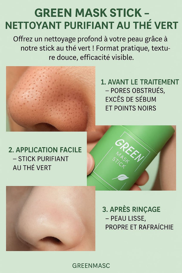 GREEN MASK Masque de visage naturel